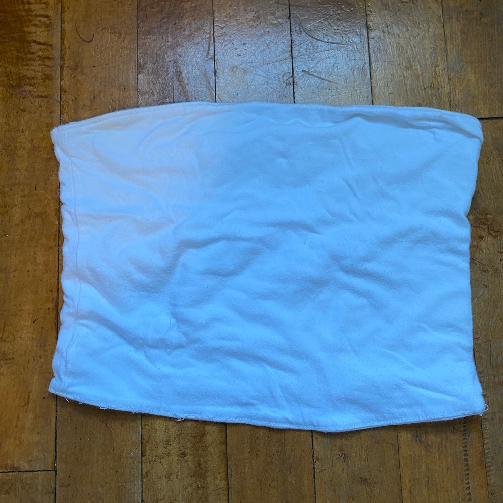 Hollister White Bandeau Top